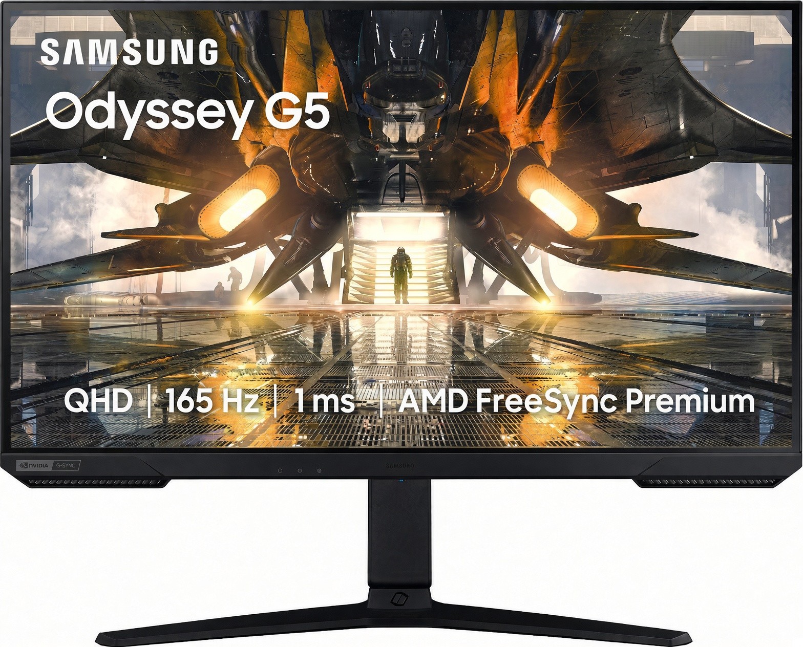 Samsung Odyssey G50A 27" QHD IPS 165Hz G-Sync Gaming Monitor (LS27AG500PNXZA)