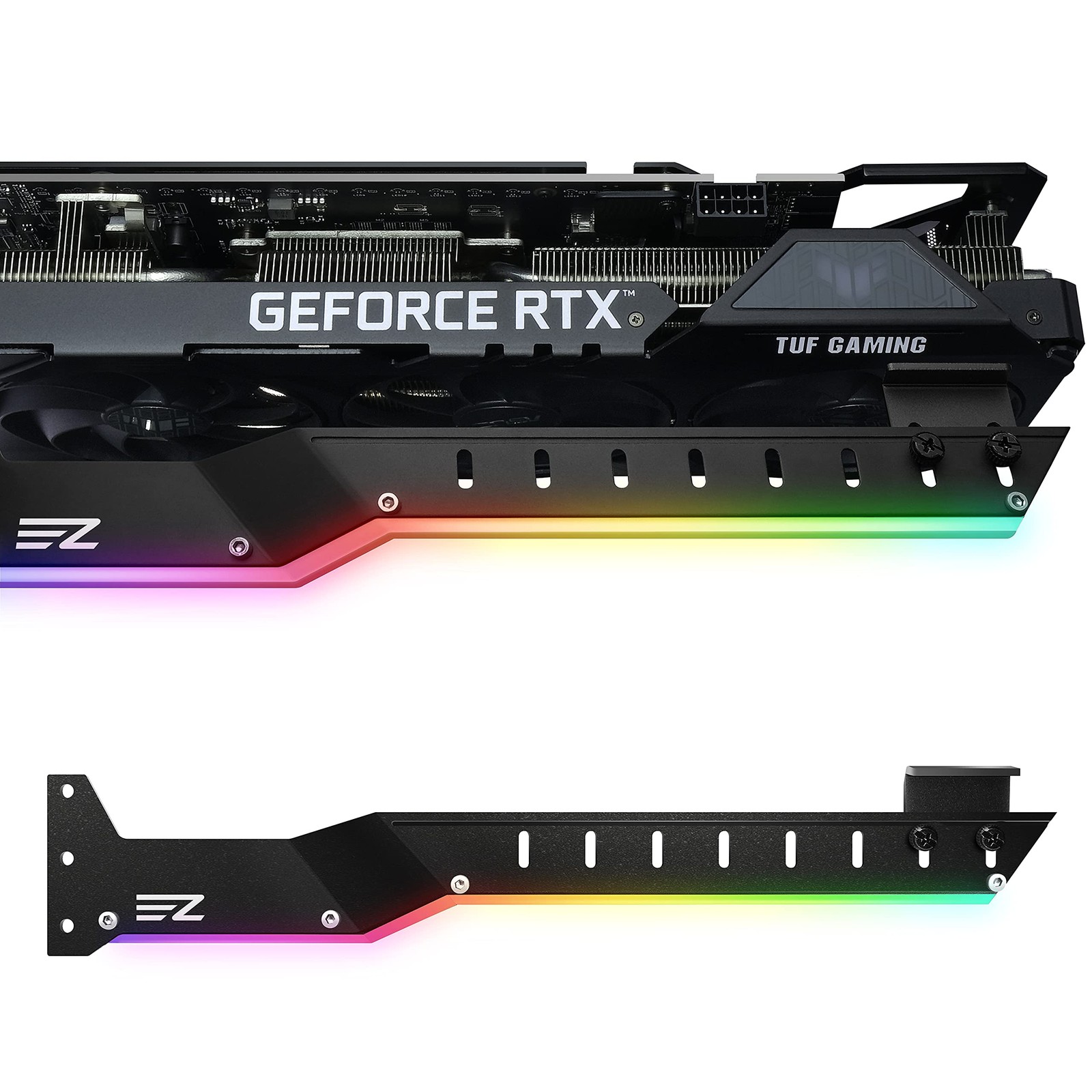 EZDIY-FAB GPU Holder Brace Graphics Card Support Video Black 