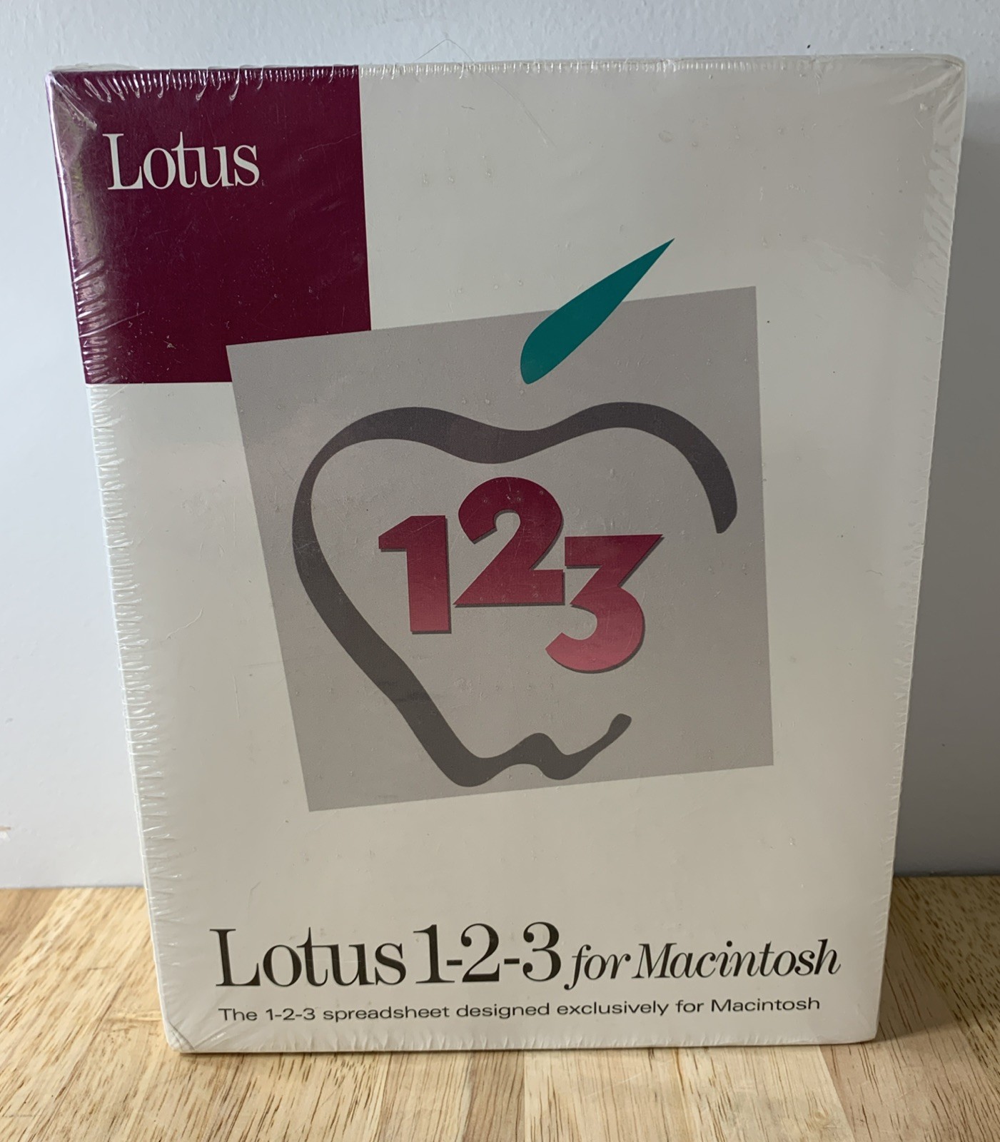 Lotus 123 for Macintosh, Release 1.1, Sealed Brand New