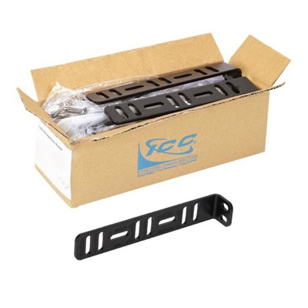 ICC Panel Cable Management L Bracket - Black (25 Pack)