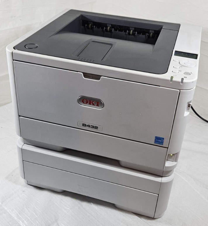 OKI B432 N22500A dn 40 PPM Monochrome USB Duplex LED Laser Printer.