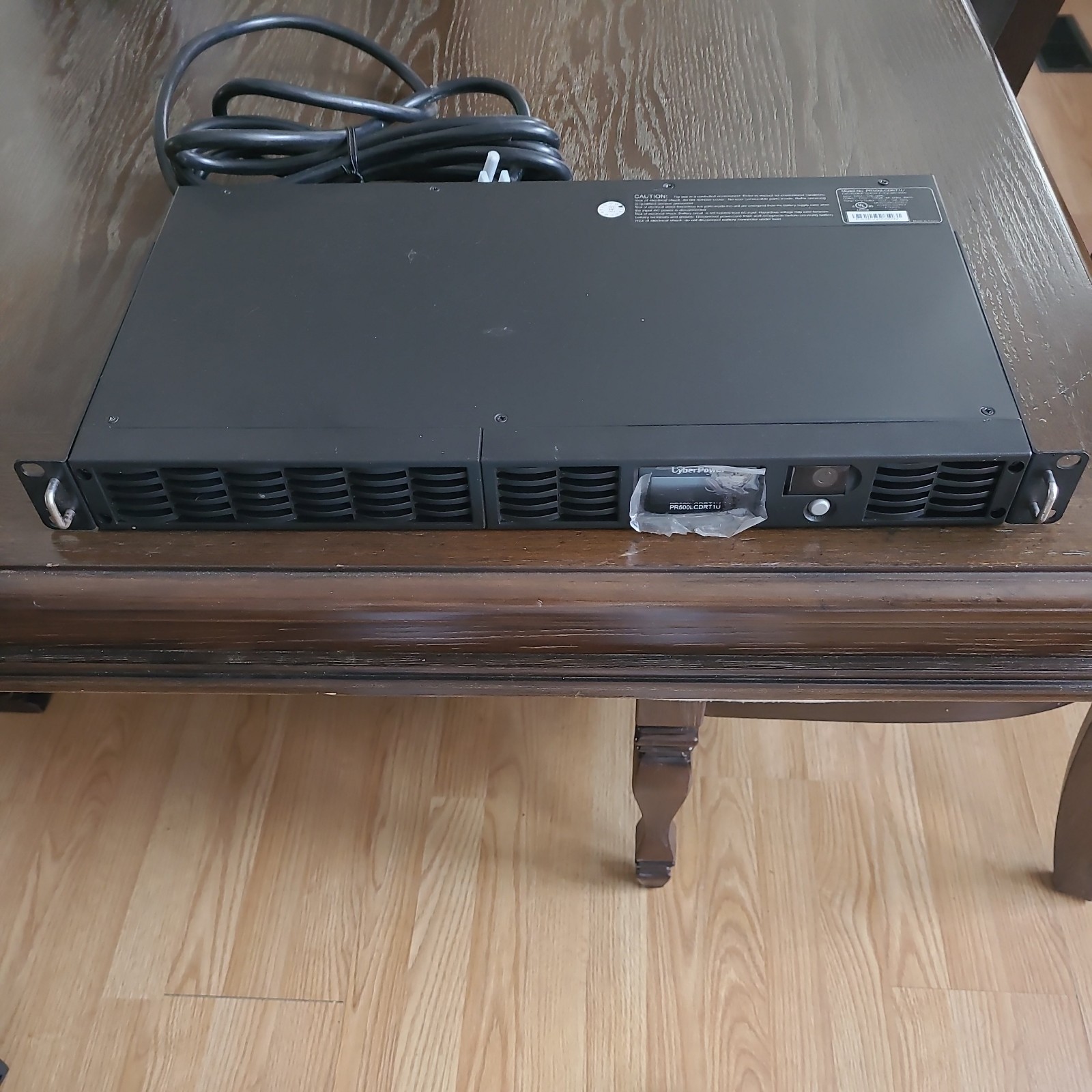 CyberPower Smart-UPS 500VA 400W UPS, Smart App LCD UPS No Battery OR500LCDRM1U