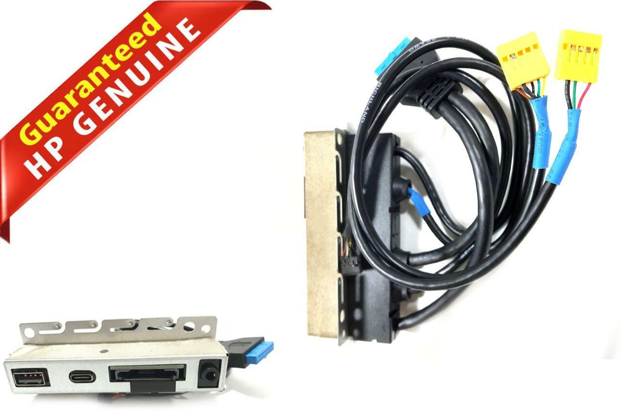 HP Slimline 270-P033W Front I/O Panel USB 2.0/USB Type C/SD/Audio 056.34009.0051