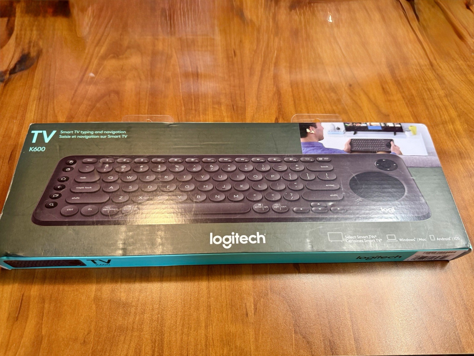 Logitech K600 Wireless Smart TV Keyboard with Touchpad