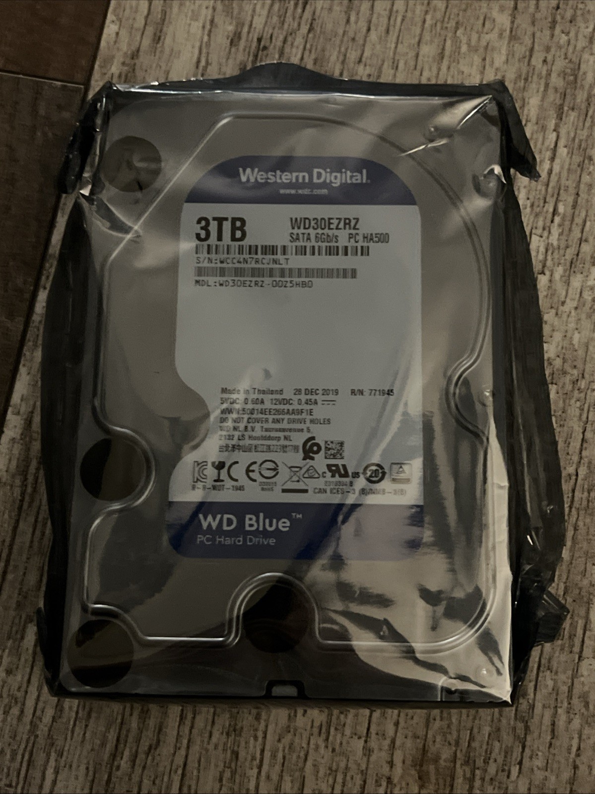 Compatible Western Digital WD30EZAZ Blue 3TB HDD - 3.5"Internal SATA SATA/600