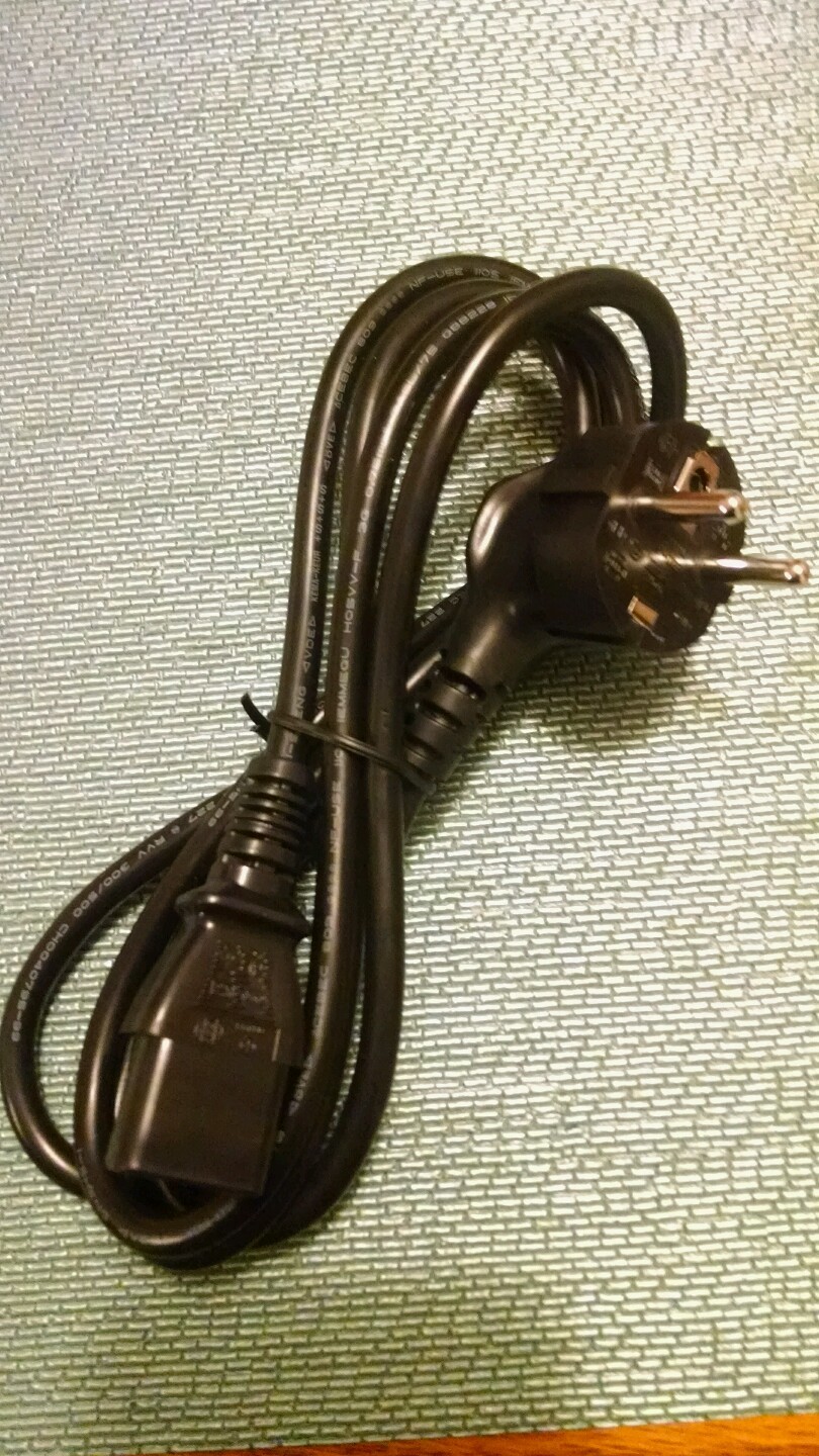 New I-Sheng SP-023 16A/250V 2 Prong Euro IS-14 10A/250V AC Power Cords