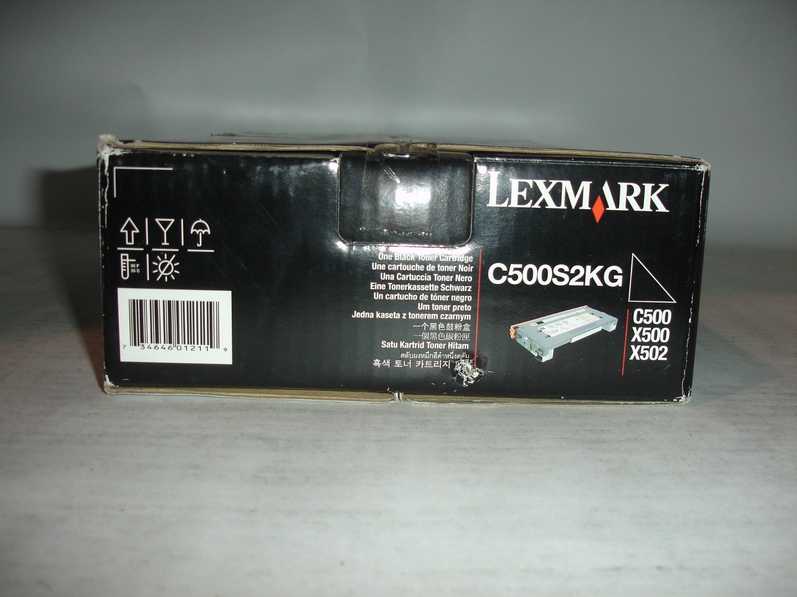 Genuine Lexmark C500S2KG Black Toner Cartridge