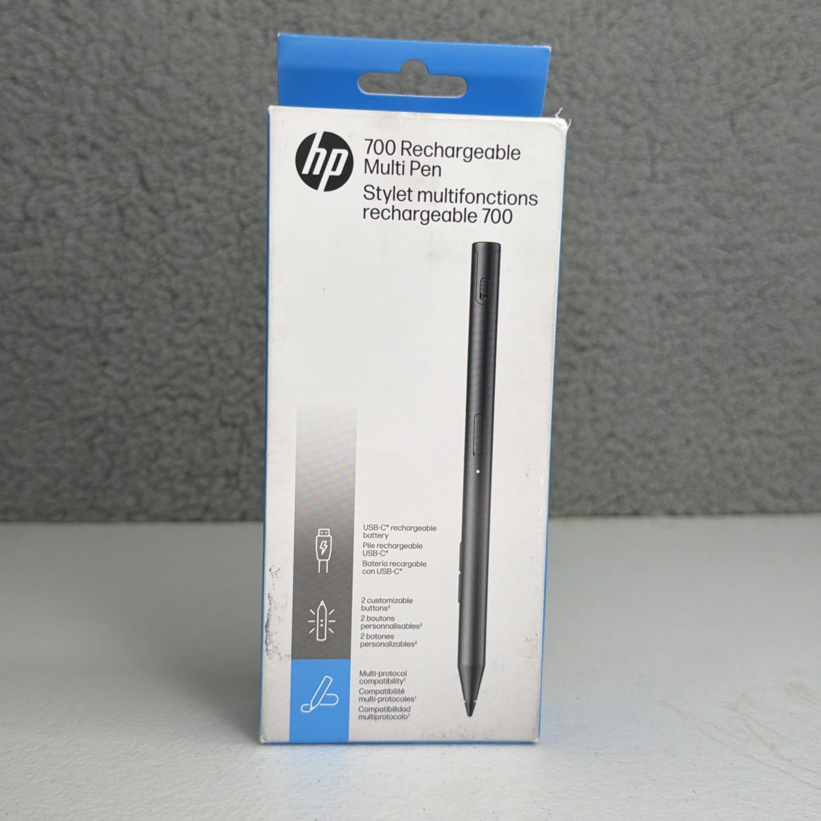 HP 700 Rechargeable Multi Pen Compatible Across Devices/Protocols USBC Charging