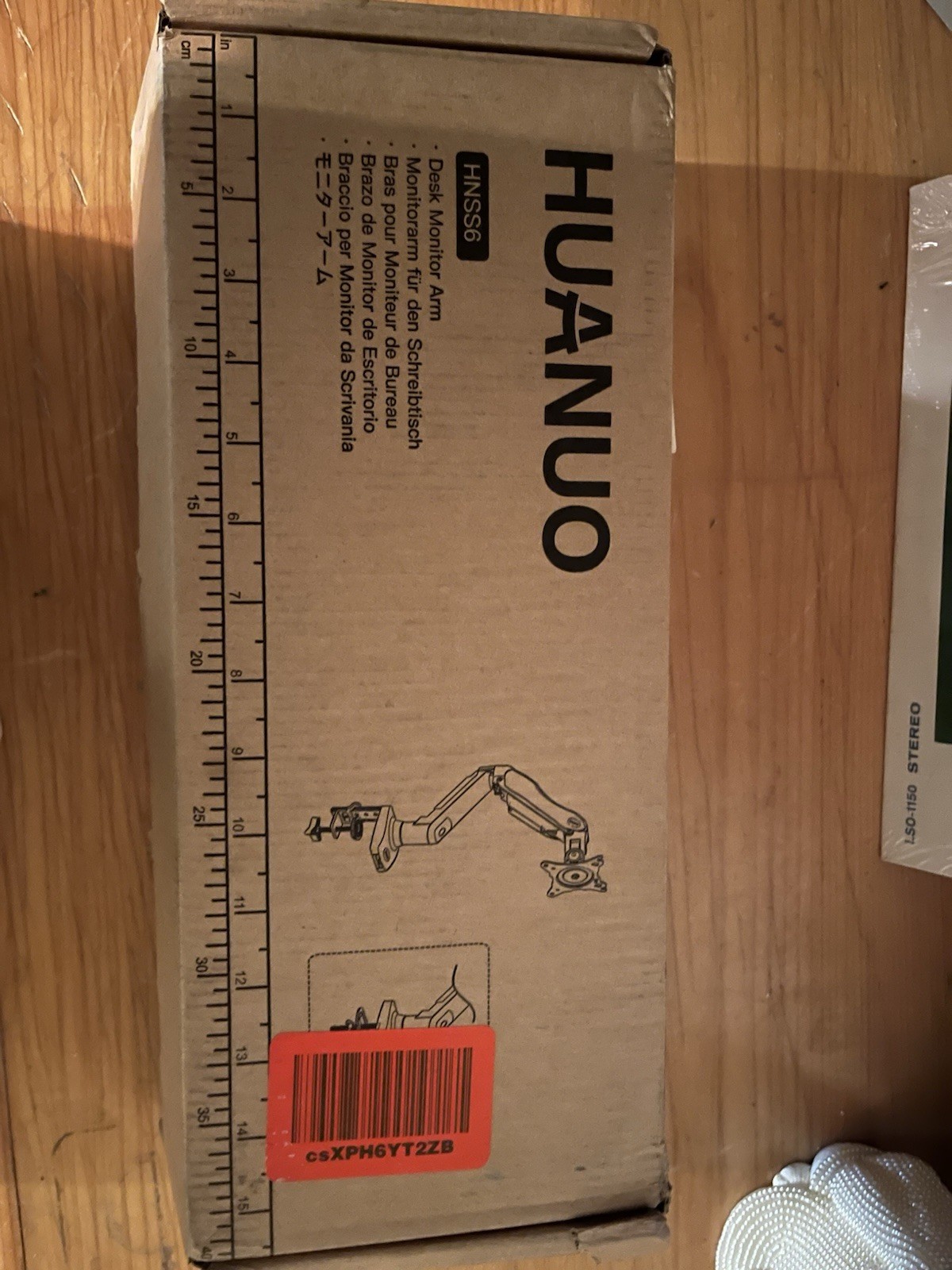 HUANUO Full Motion Desk Mount for Monitors HNSS6 Adjustable Arm