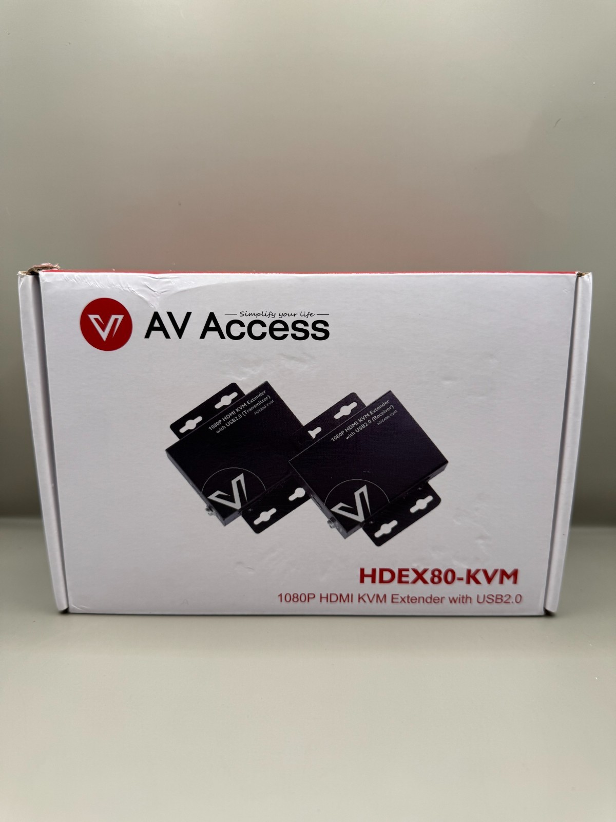 AV Access HDEX80-KVM 1080P HDMI KVM Extender USB2.0