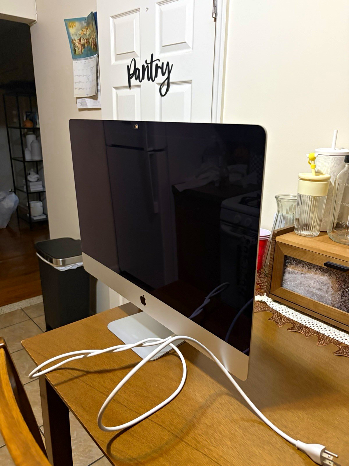 Apple iMac All-in-One Desktop, Silver, USB-A, Built-in Camera
