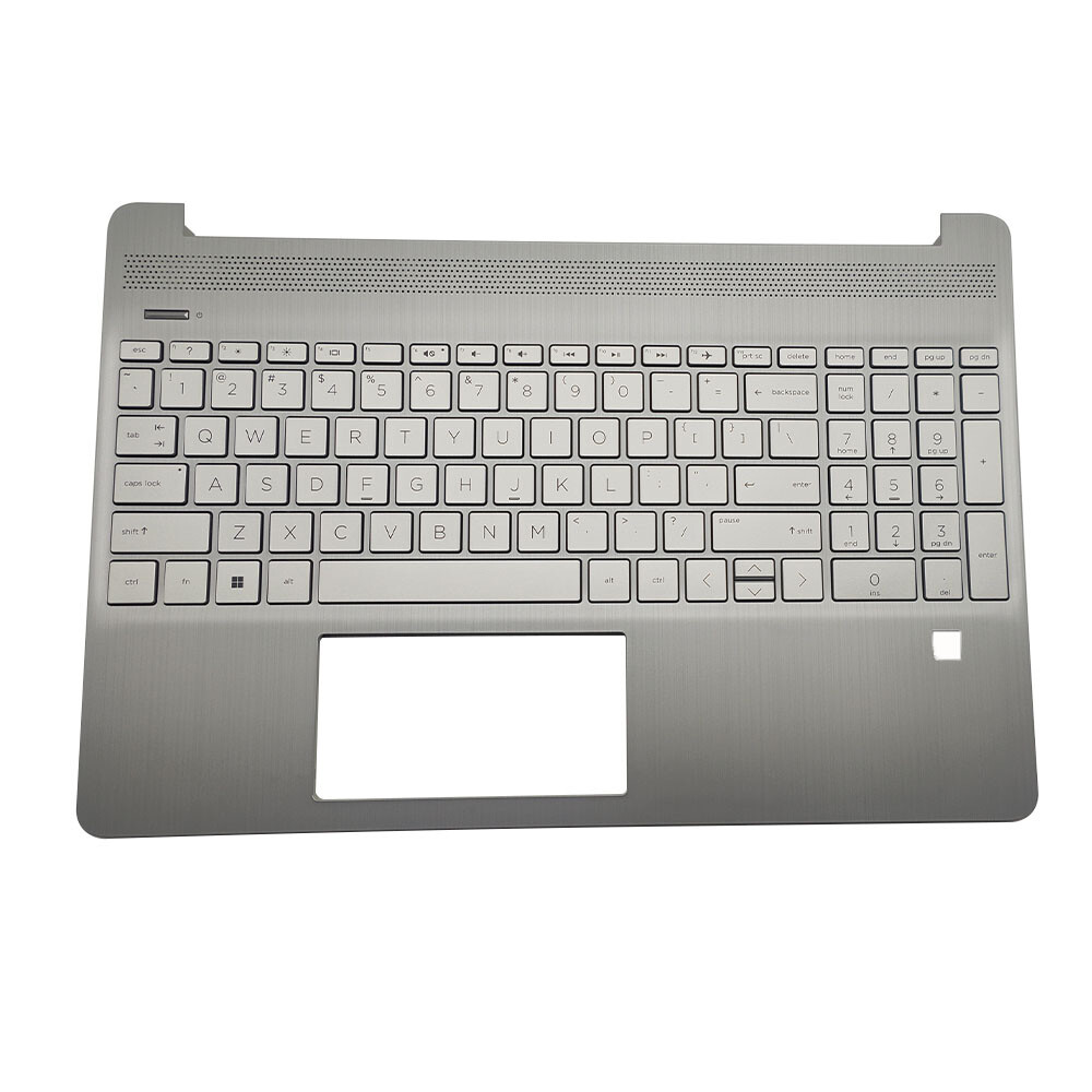 For HP 15-DY 15-dy1032wm 15-ef0023dx Palmrest Non-Backlit Keyboard L63578-001 US