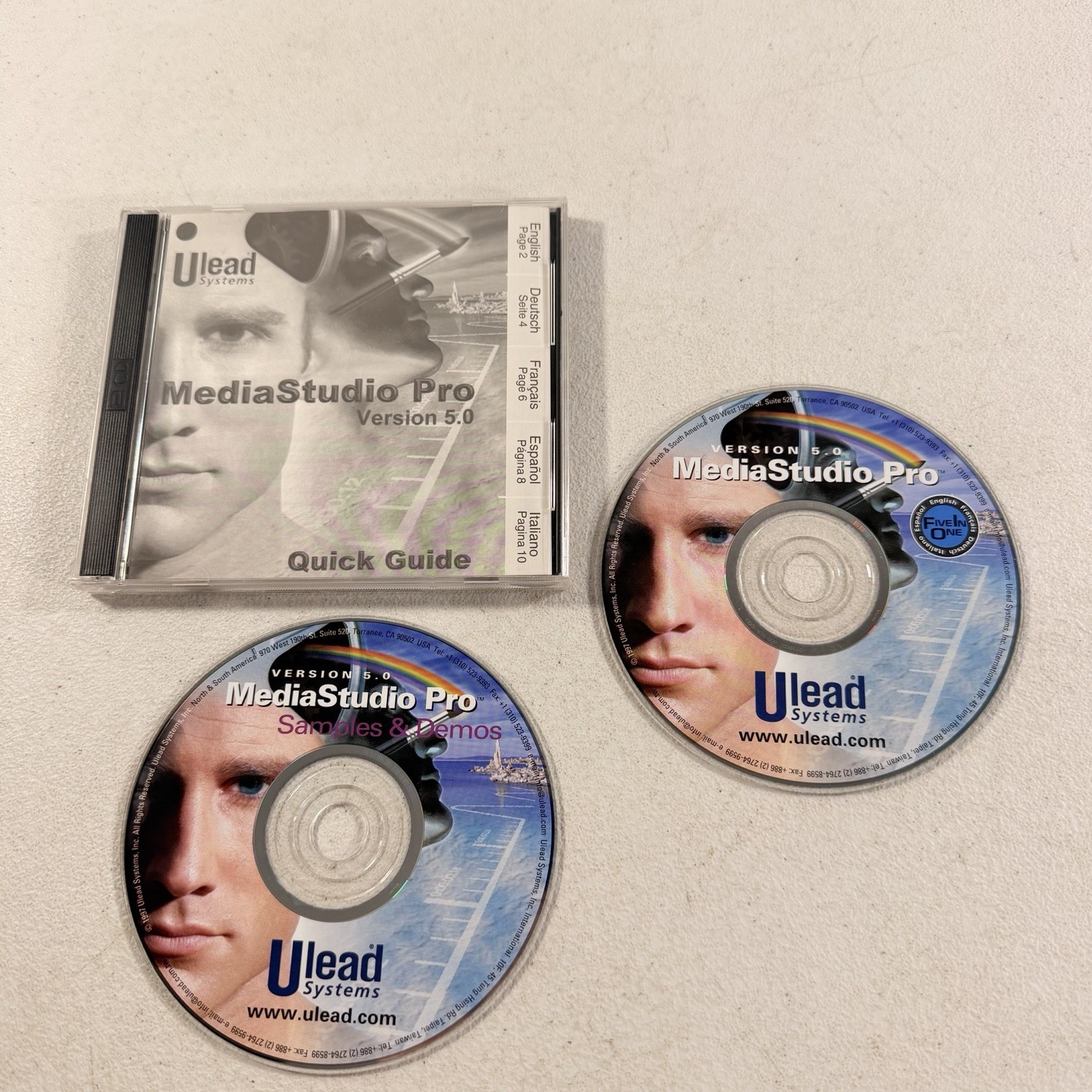 Ulead MediaStudio Pro 5.0 Windows 95 NT Vintage Software
