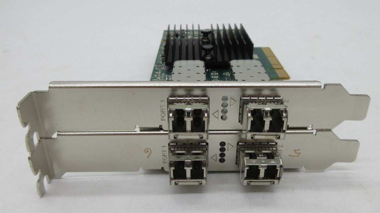 LOT OF 2 Mellanox ConnectX-3 EN Dual Port SFP+ PCI Card MCX312A-XCBT