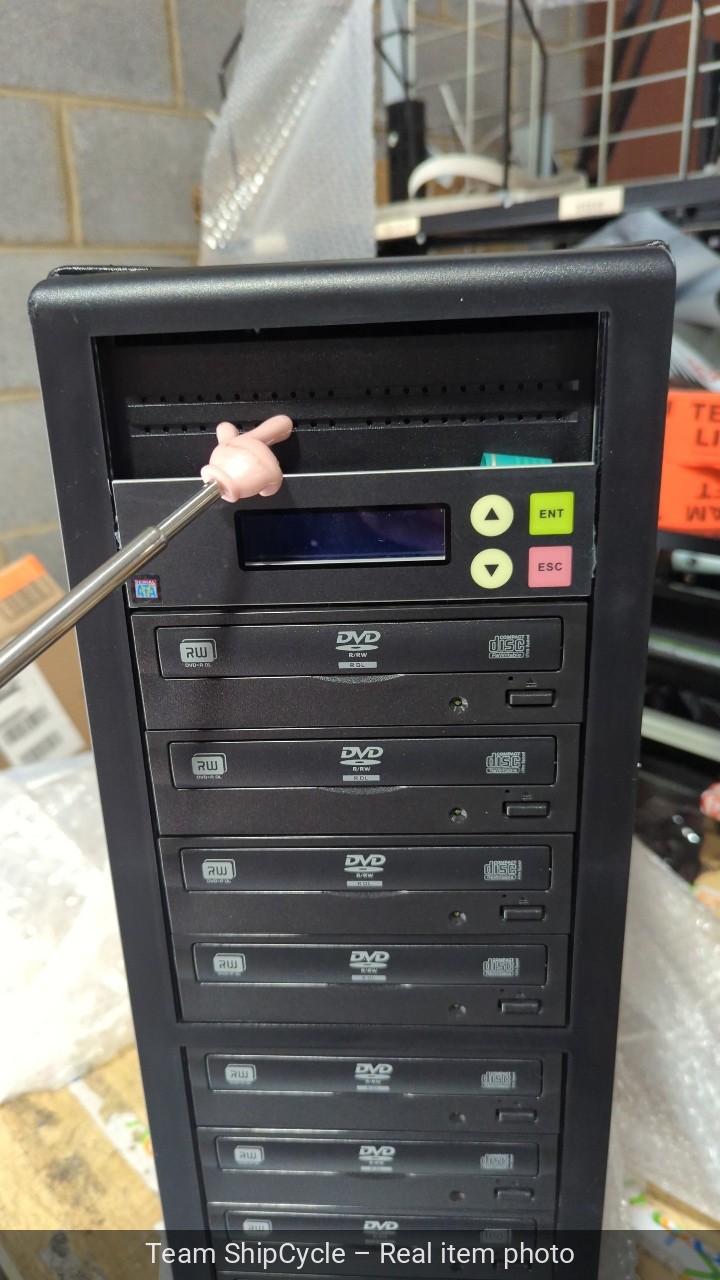 DEFECTIVE RecordEX Disc 1 to 9 Duplicator  Multiple DVD CD Copier Model  G3D
