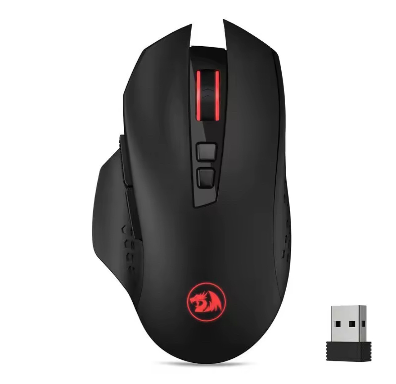 Redragon M656 Gainer Wireless Gaming Mouse, 4000 DPI 2.4Ghz Wireless Mouse w/ 5