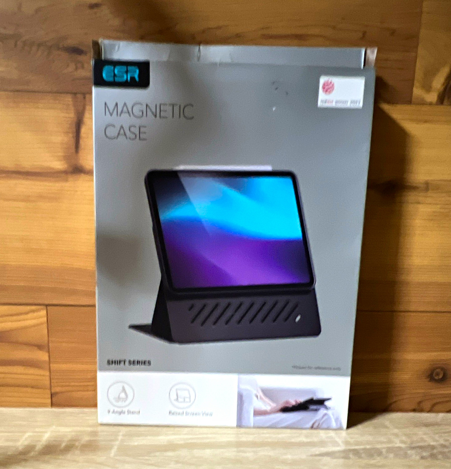 ESR Shift Series Snap Series Gray Magnetic Case with Stand