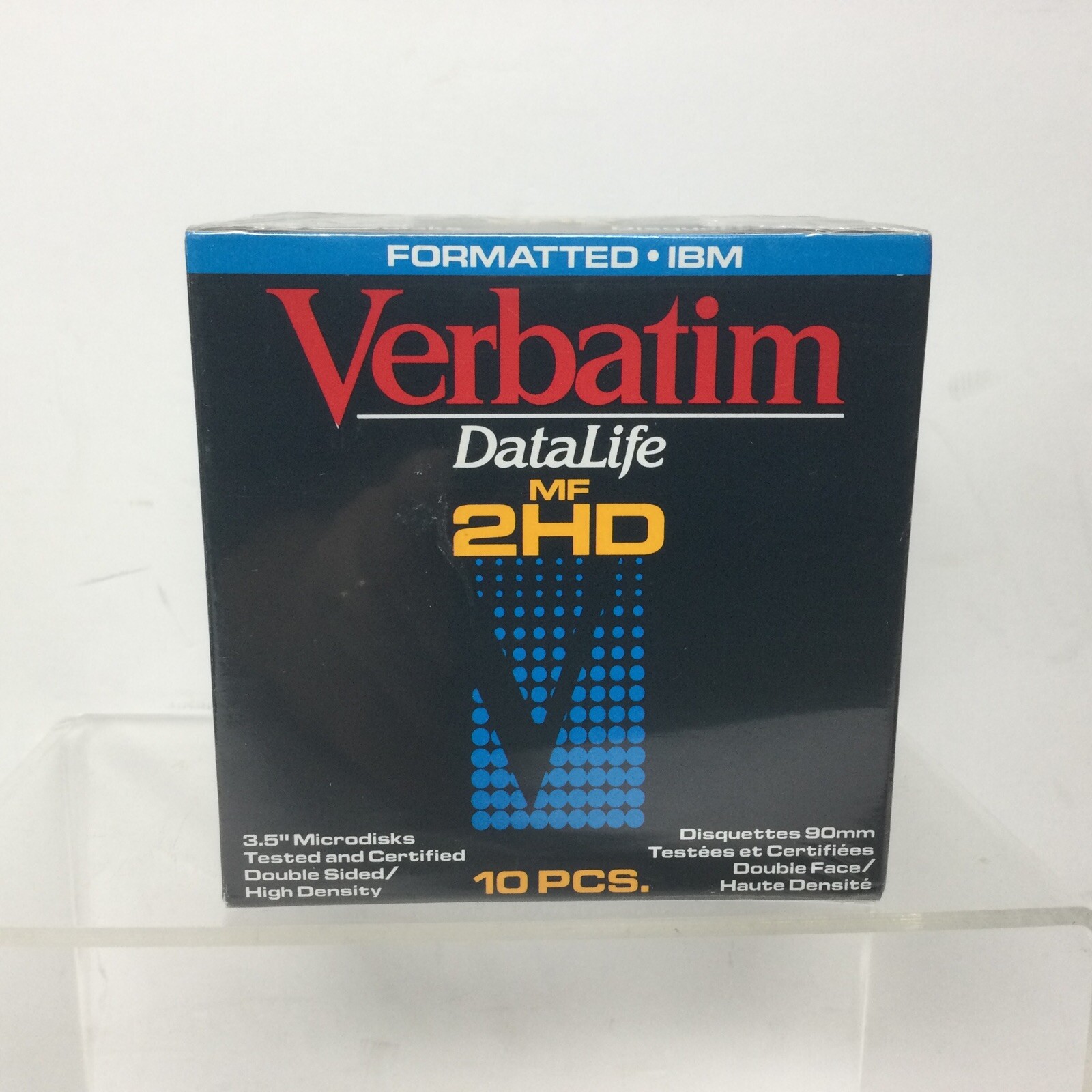 Verbatim Data Life MF 2HD 10 Pcs. 3.5" Microdisks Double Sided