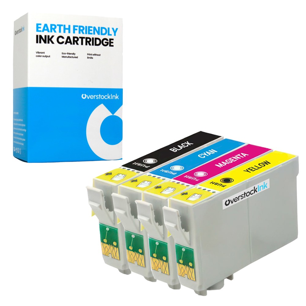 4Pack Compatible OSI T068 Ink Cartridge for Epson Stylus C120 NX615 Workforce 30