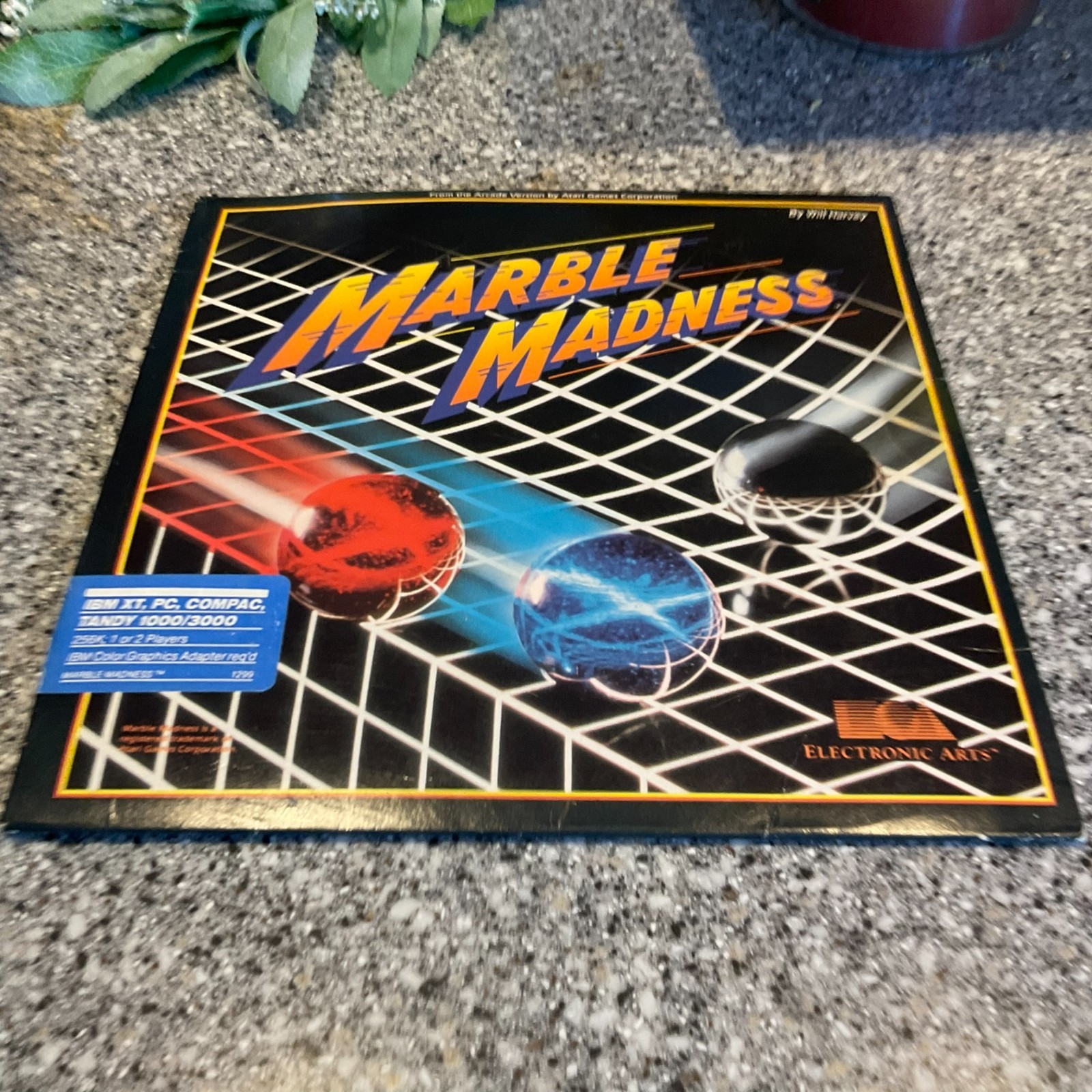 Electronic Arts Marble Madness on 5.25 Disks
