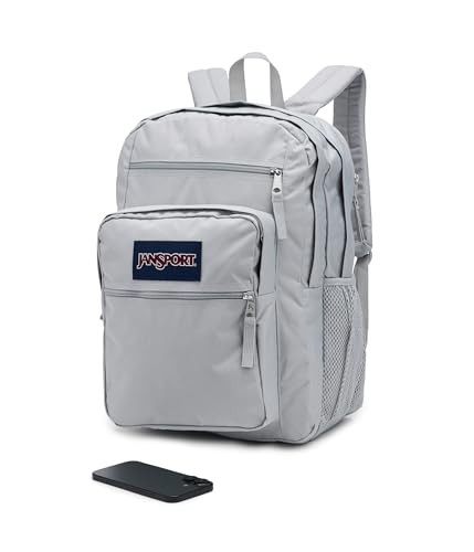 JANSPORT LAPTOP BACKPACK - COMPUTER BAG WITH 2 COMPARTMENTS, -  GROUNDED GRAY