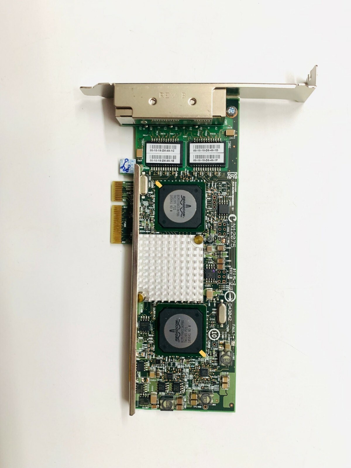 Broadcom BCM5709C Quad Port Gigabit Adapter network card high profile bracket