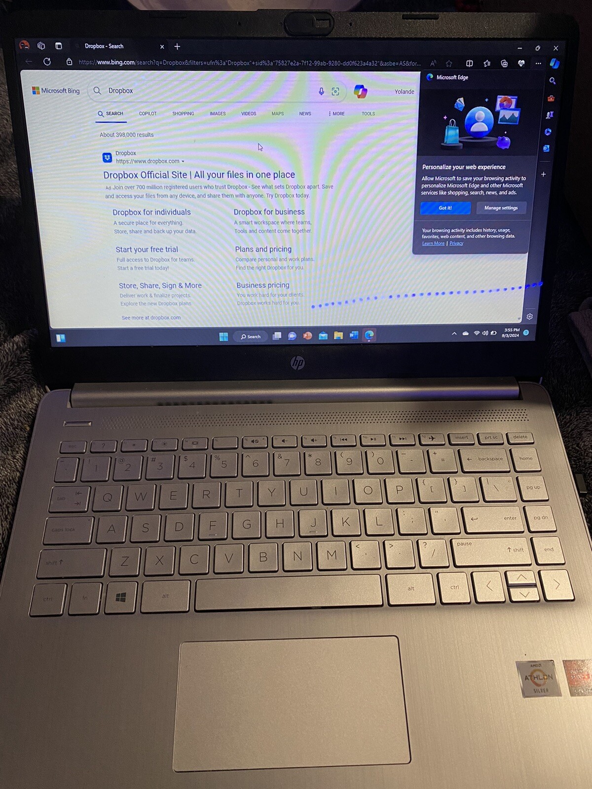 hp laptop 14-fq0057nr