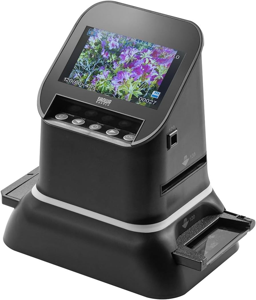 JAPAN Sanwa 400-SCN065 Positive Negative Digital Film Scanner HDMI 120 film 35mm