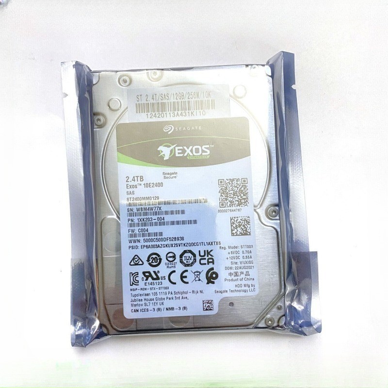 New Original SEAGATE ST2400MM0129 2.4TB 12Gb/s 10K 2.5'' SAS Hard Drive