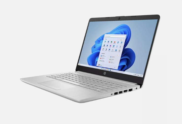 HP 14-cf2733wm 14" HD Celeron 4120 1.1GHz Intel UHD Graphics 4GB RAM 64GB SSD