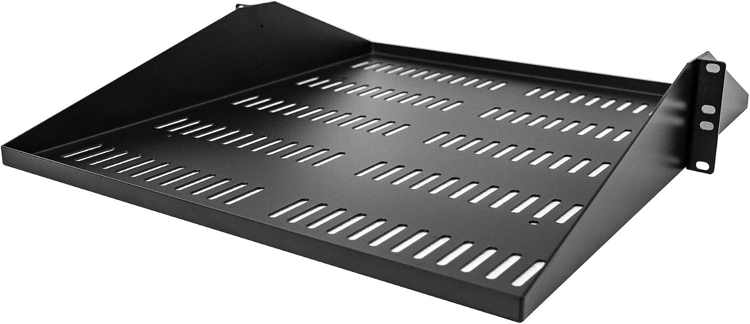 StarTech 2U Vented Center-Mount Shelf 200lb 20in SHELF-2U-20-CENTER-V Universal