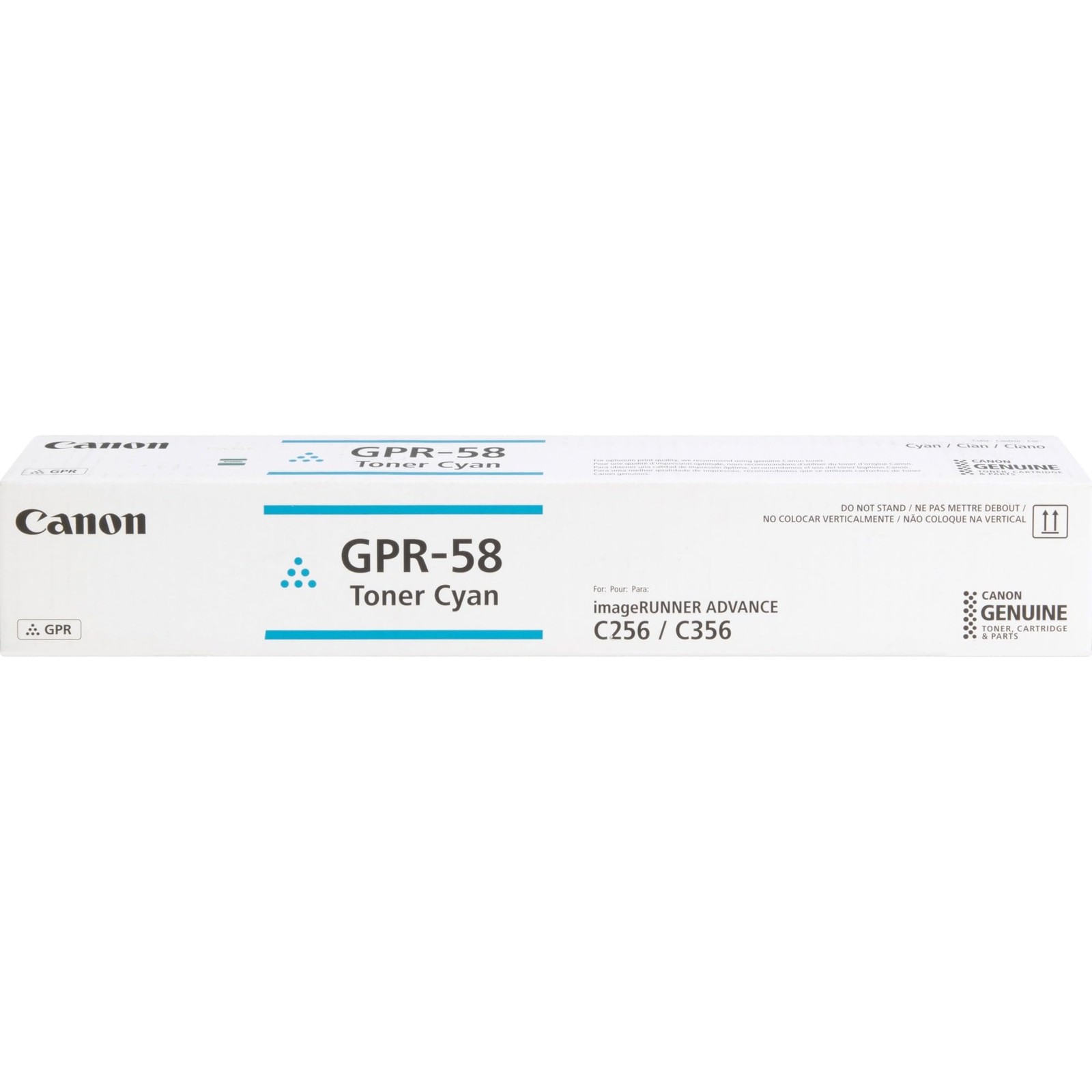 Genuine Canon GPR-58 Cyan Toner, Brand New Sealed Box, We Ship Fast