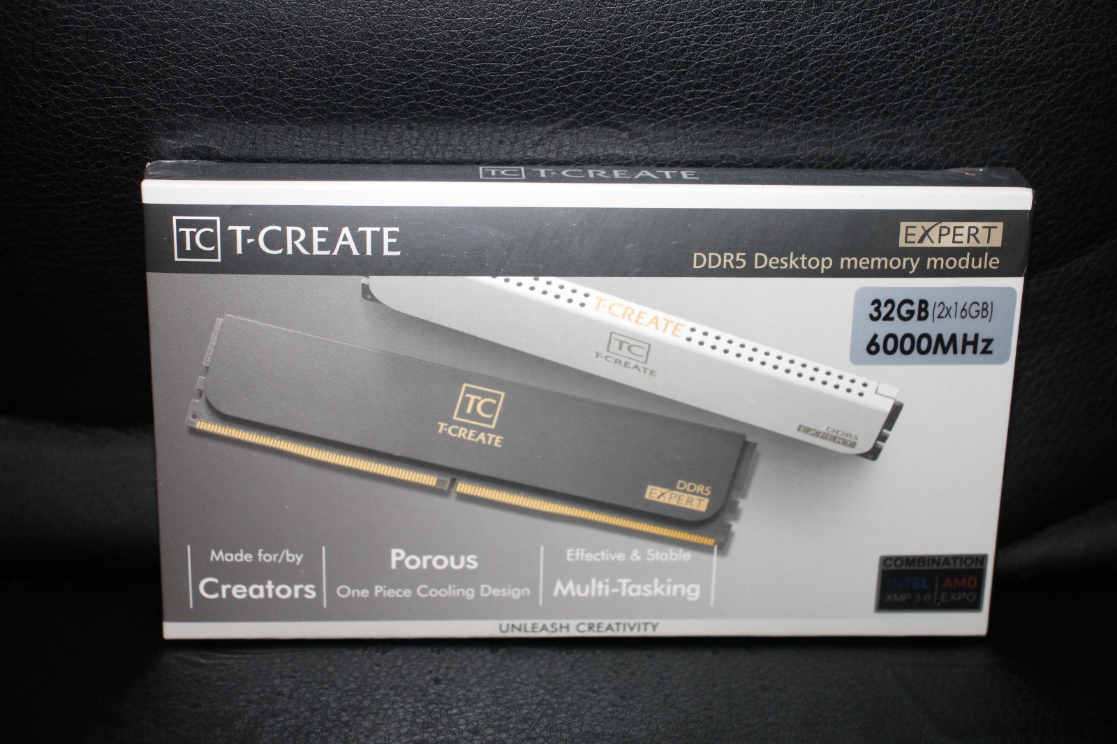 Team Group T-Create Expert RAM 32gb (2 x 16gb) 6000 Mhz DDR5 Desktop Memory Modu
