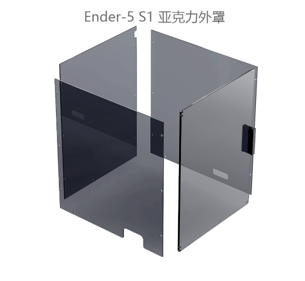 Creality Ender-5 S1 Acrylic Enclosure Constant Temp Dustproof Noise Reduction