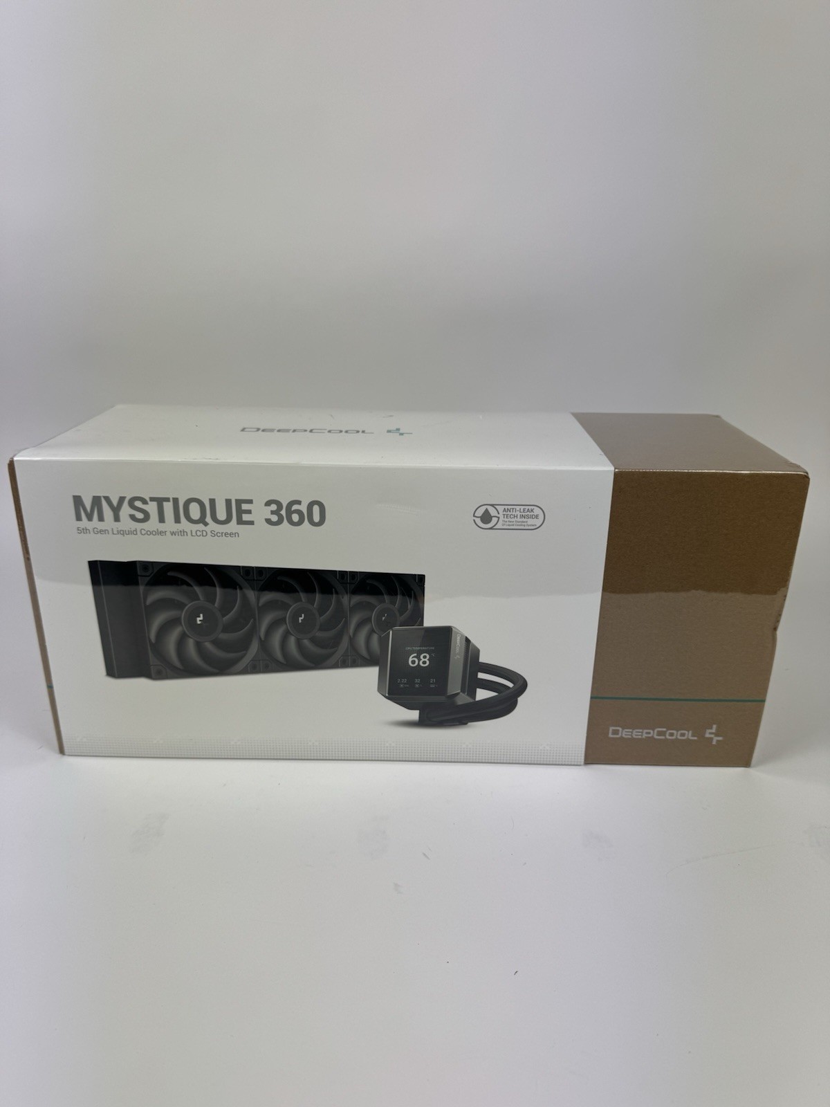 DeepCool Mystique 360 5th Generation 360mm Liquid Cooler 2.8" RGB LCD Screen