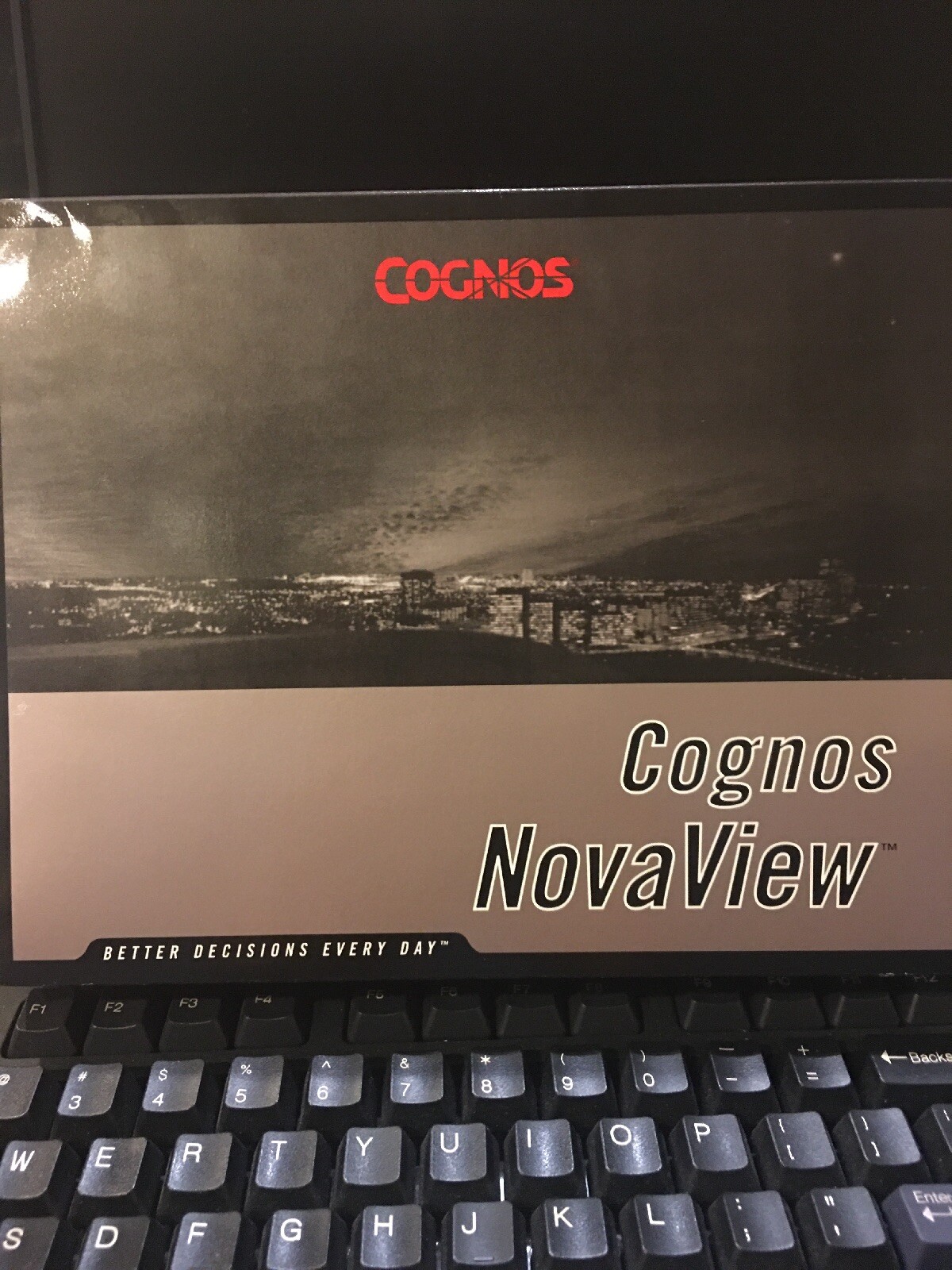BRAND NEW IN BOX. COGNOS Novaview. 1 Administrator. CD still In Shrink Wrap