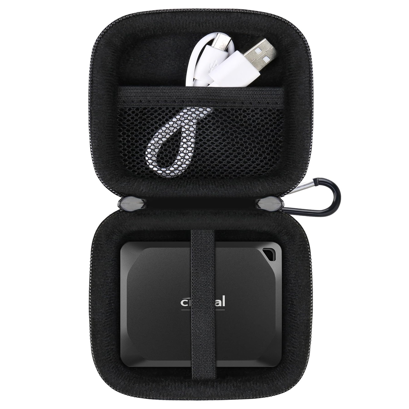 Hard Drive Carrying Case for Crucial X9 / X9 / X10 / X10 SSD 1TB 2TB 4TB 6TB ...