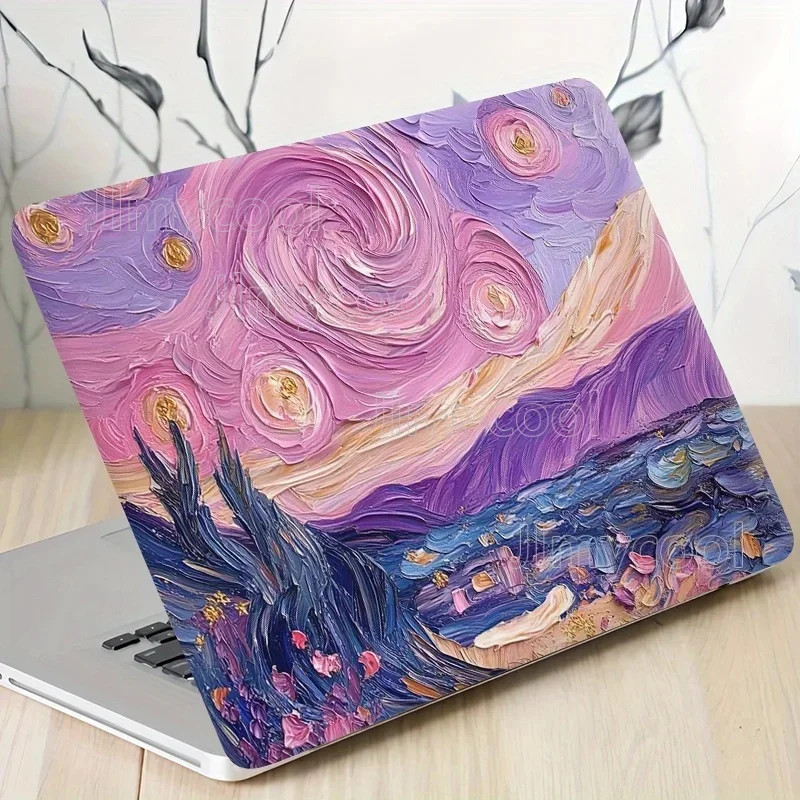 3 Pieces Laptop Stickers - Suitabl Scratch Resistant Vinyl Stickers DIY skin