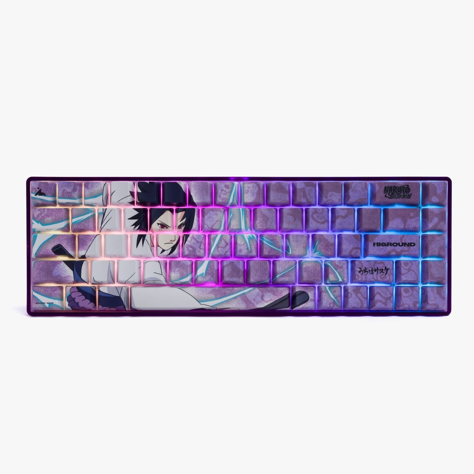 🥷 Naruto x Higround Basecamp 65 Keyboard - Sasuke - Fast Ship 🥷