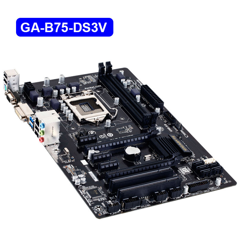 For Gigabyte GA-B75-DS3V LGA 1155 DDR3 ATX Motherboard