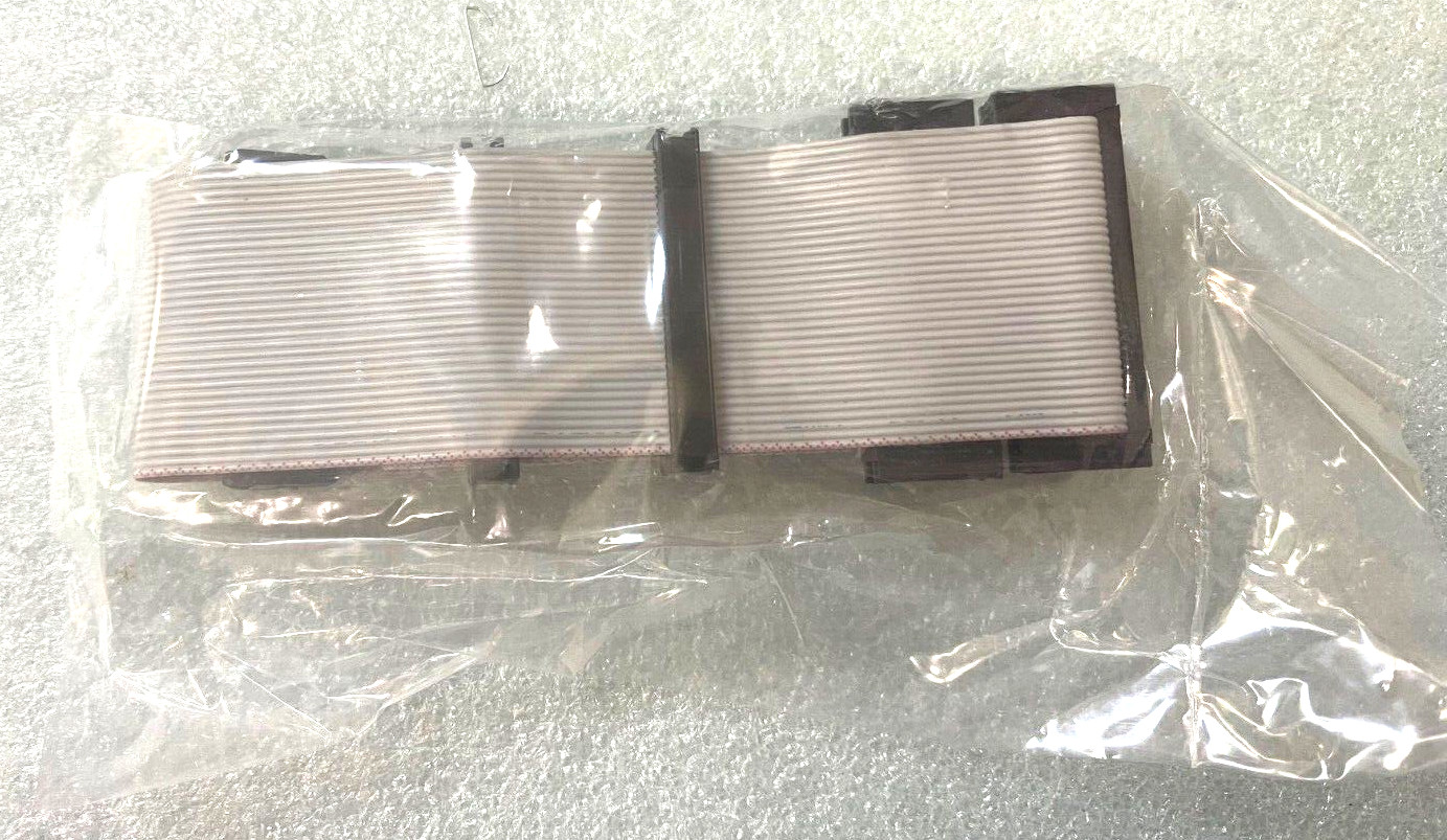 RARE NEW 23" DUAL 5.25" 3.5" DISK DRIVE 5 CONNECTOR FLAT RIBBON CABLE RM1-CBL23