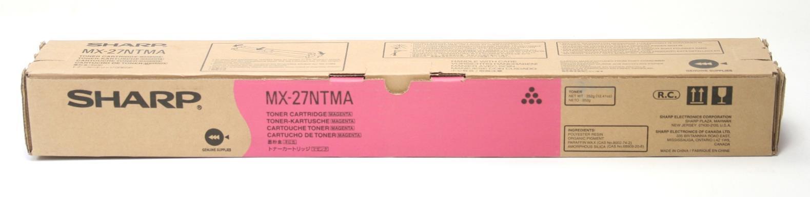 New  Genuine Sharp MX2300N MX270 Magenta toner Cartridge MX27NTMA  MX-27NTMA