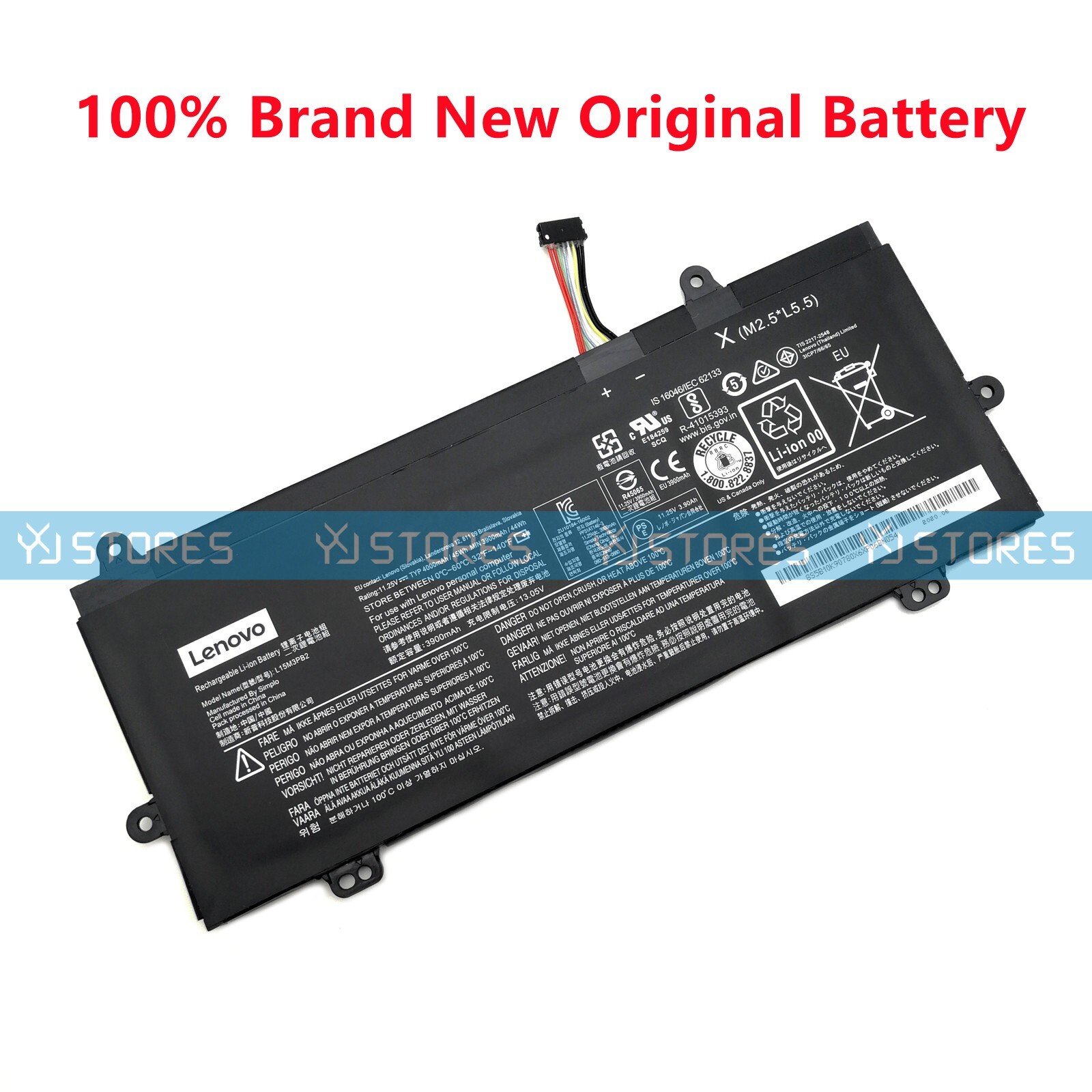 Genuine L15C3PB0 L15M3PB2 45Wh Battery for Lenovo Winbook N22 N23 5B10K90780 OEM