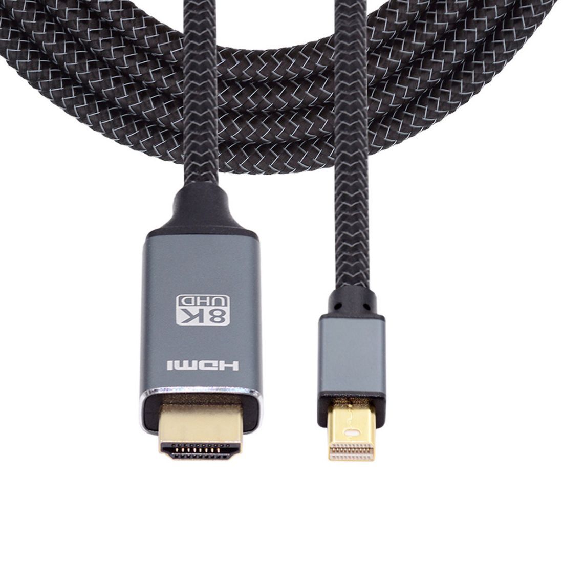 CHENYANG Mini DisplayPort 1.4 MINI-DP to HDMI Male Monitor Cable 8K 60hz UHD 4K