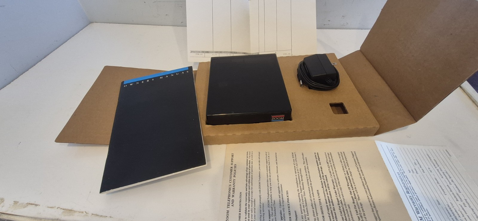 Vintage Zoom Modem MX 2400r Nos New 