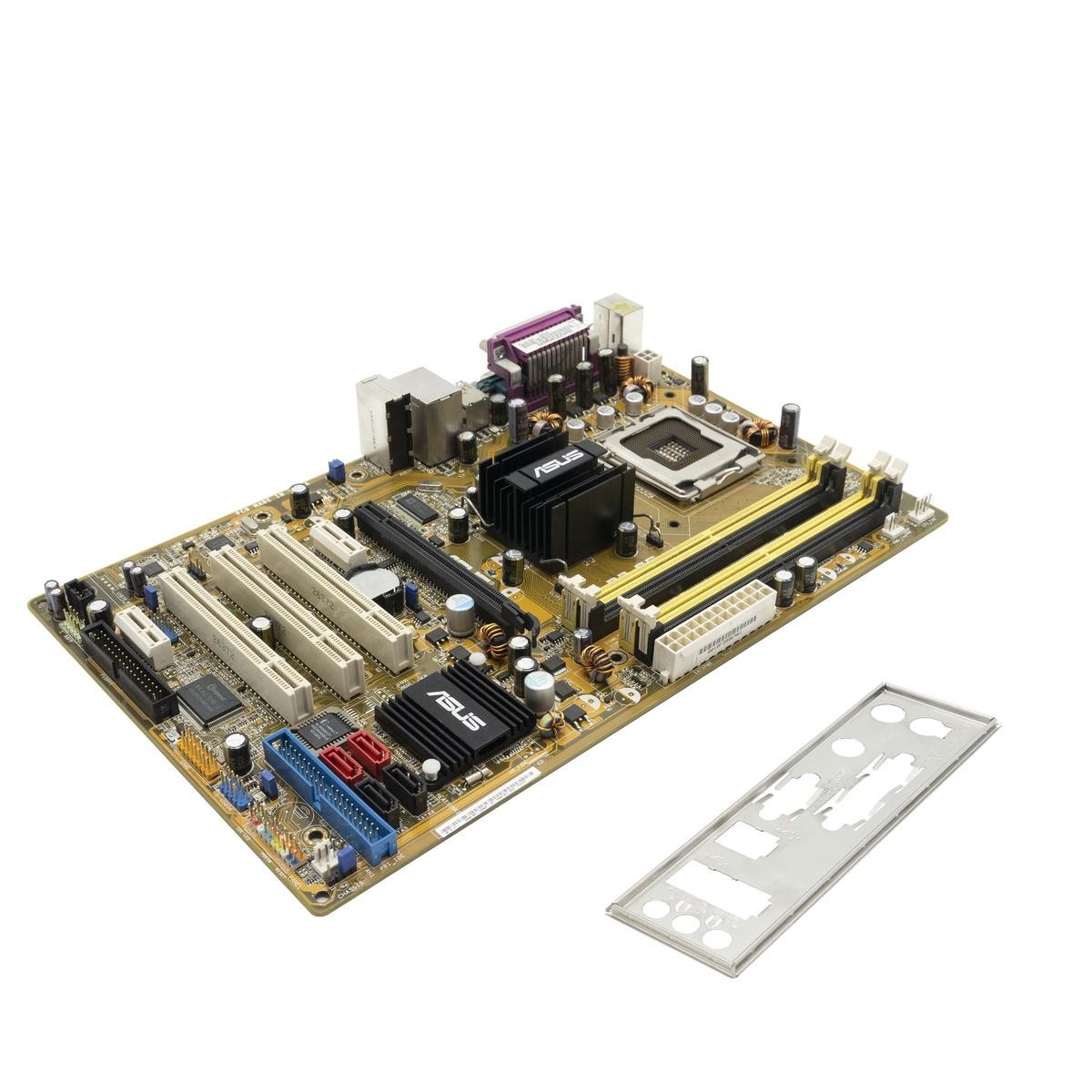 Motherboard LGA775 LGA 775 Asus P5LD2 SE/C DDR2 4 Slot ATX RS232 Serial LPT