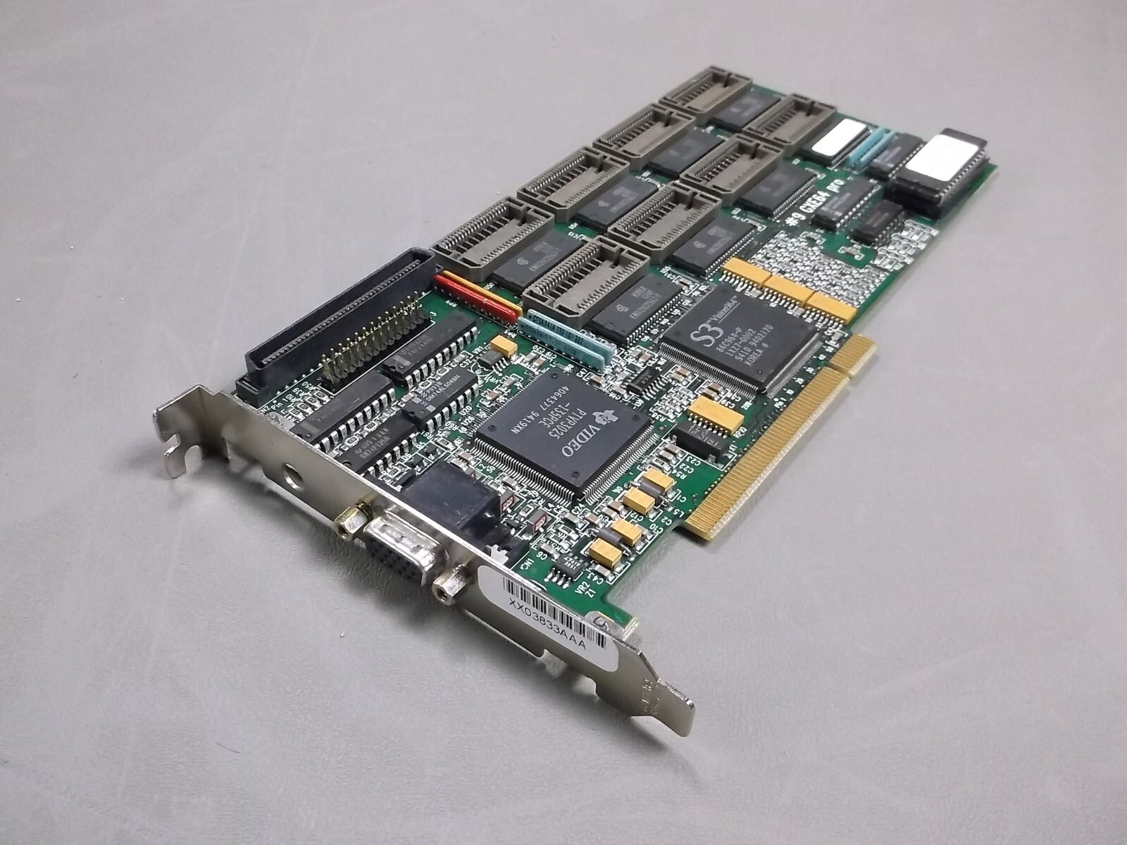 PCI Video Card, S3 Vision964, 2mb Number Nine 9 GXE64 Pro Vintage/Retro Gaming