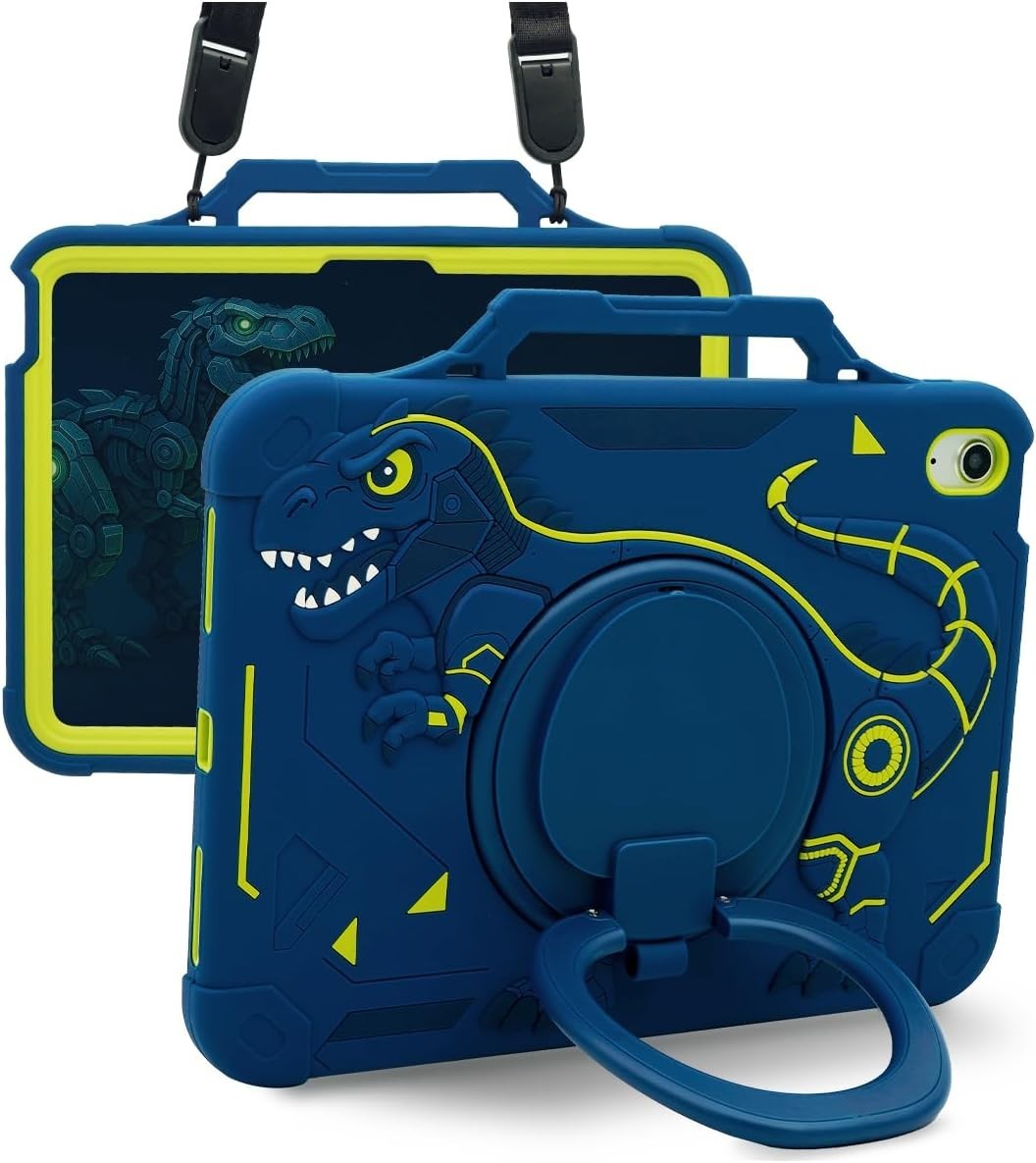 Kids Dinosaur Case for  iPad A16 11 Inch 2025 & iPad 10th Generation 10.9" 2022