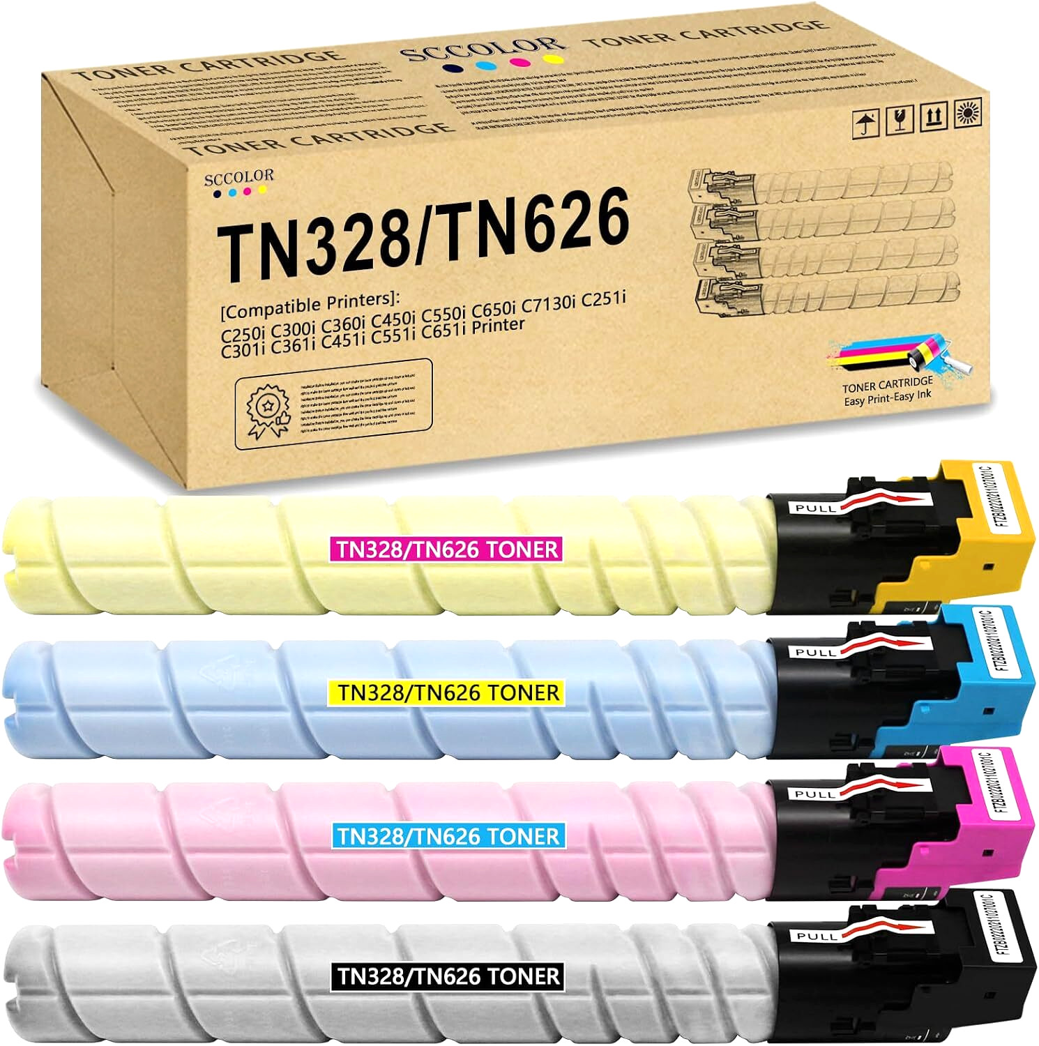 Toner Cartridge for Konica Minolta Bizhub TN328 TN626 TN330 TN628 Series Printer