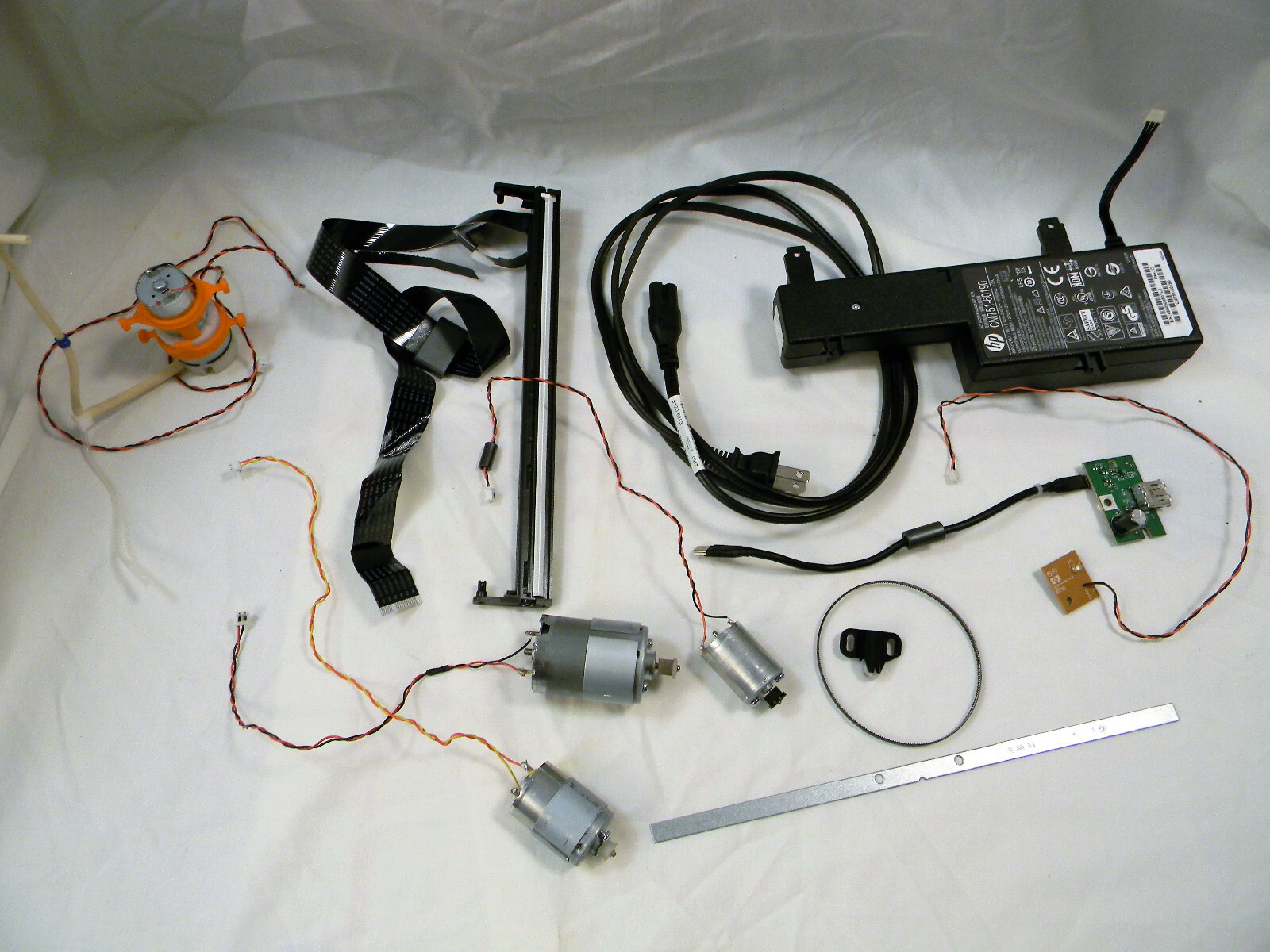 Printer Motors and Parts Lot